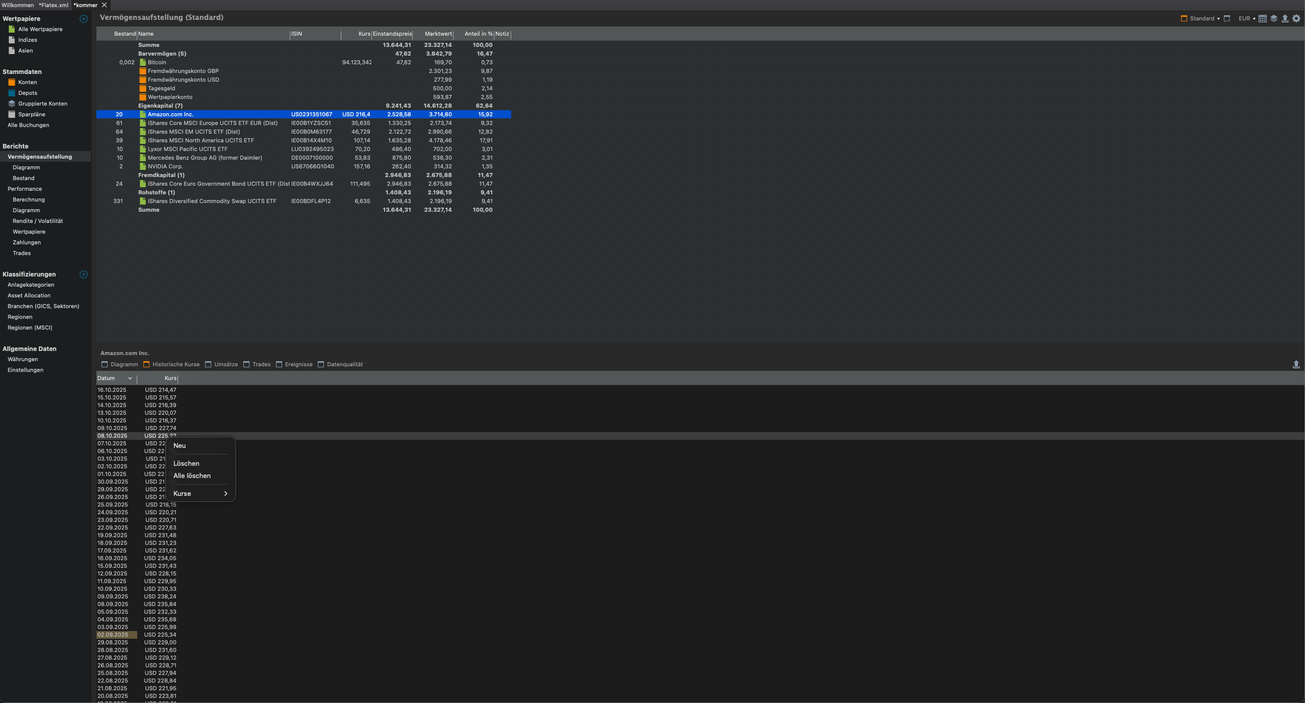 Wrong choice of historical quote provider? - English - Portfolio  Performance Forum